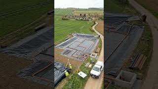 Field Turned Into Massive Water Storage.