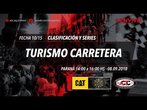 ​10-2018) ​Paraná: Sábado Clasificación TC y series TCP