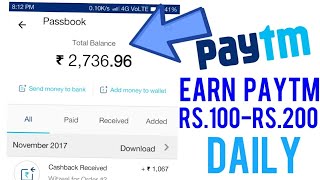 EARN Rs.100-Rs.200 Paytm cash DAILY | Payment PROOF ADDED screenshot 2