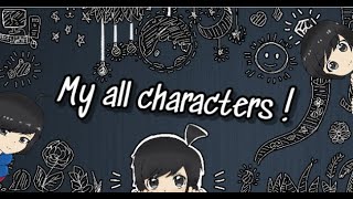 {Nightcore} - Havana x Shape of you x Believer x Despacito & more💕(Introducing  My all characters)