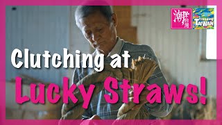 A Straw Craftsman Weaving Blessings