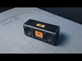 This Mini Bluetooth Speaker Is Made from PVC… and It Sounds Powerful!