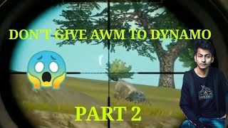 DON'T GIVE AWM TO DYNAMO TOP 5 SNIPING MOMENTS PART 2 I PUBGMOBILE