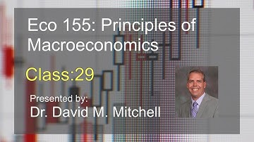 Eco 155: Principles of Macroeconomics Class 29