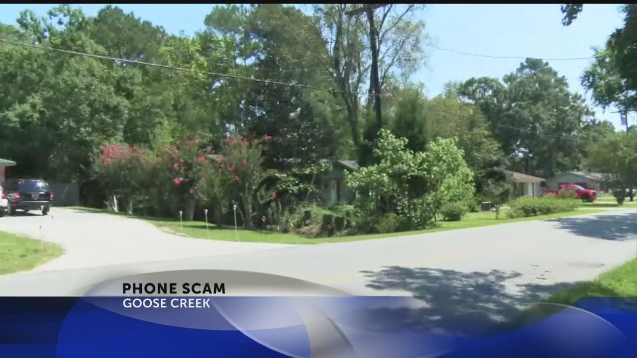 Goose Creek phone scam YouTube