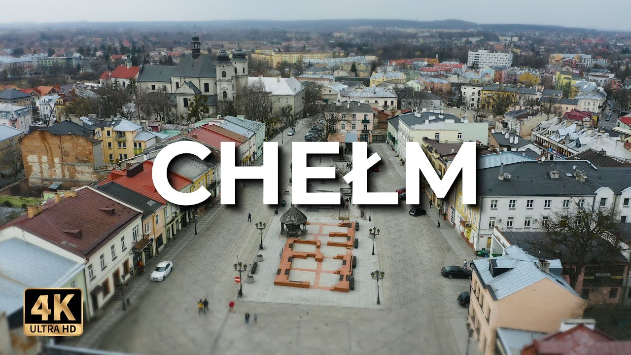 Chełm z drona | 2022 | Chełm z lotu ptaka | LECE W MIASTO™ [4k]