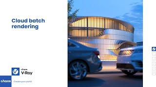 V-Ray 5 for Rhino — How to render multiple images simultaneously with Chaos Cloud.