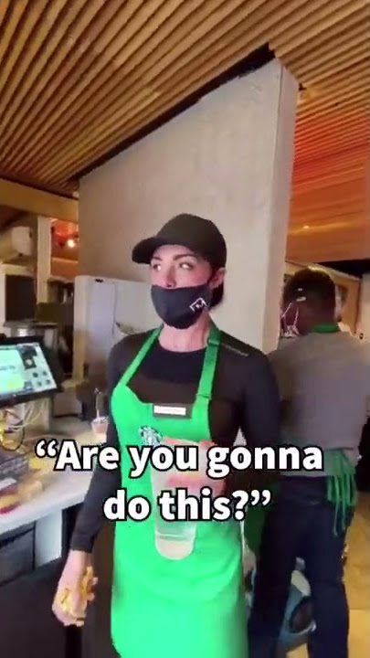 Cheating Boyfriend Caught At Starbucks! #shorts