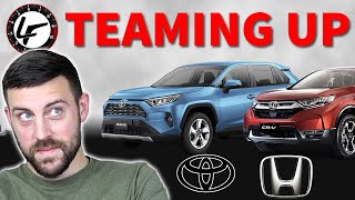 Toyota and Honda are TEAMING up to "save" the world...