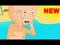 NEW! CAILLOU GOES TO THE BEACH | Funny Animated Videos For Kids