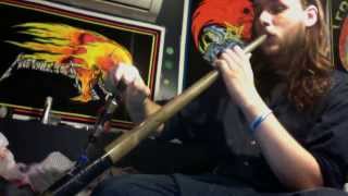 agrim420's smoking the new and improved qui bong jin with a huge 5 layer bowl pack!
