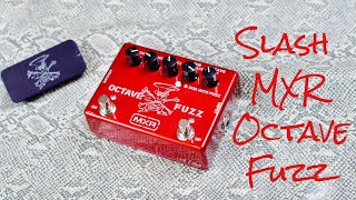 Slash Limited Edition Signature Mxr Octave Fuzz Pedal Demo
