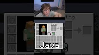 Bedrock vs Java