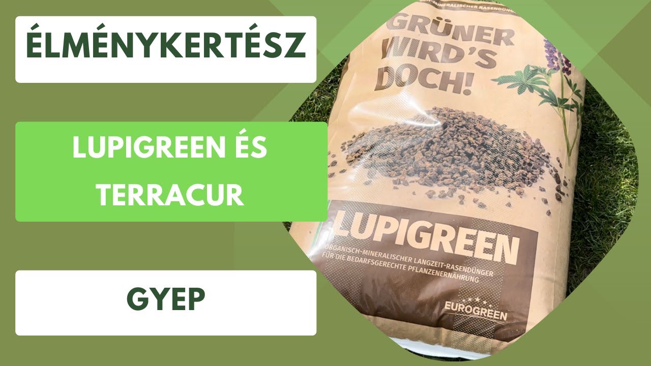 Eurogreen szervestrágyák a tavaszi gyepindításhoz