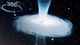 Falling into a White Hole! - 360° VR Simulation