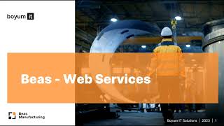 Beas Manufacturing - Web Services
