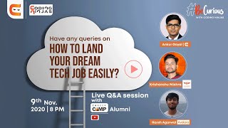 Live Q& A Session with Career Camp Alumni