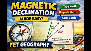 How to Calculate Magnetic Declination | Grade 10–12 Geography
