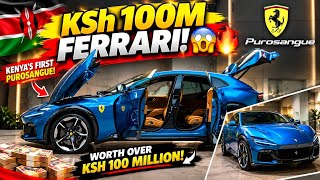 🔥 KENYA’S FIRST FERRARI PUROSANGUE HAS ARRIVED! 😱 Worth Over KSh 100 MILLION!