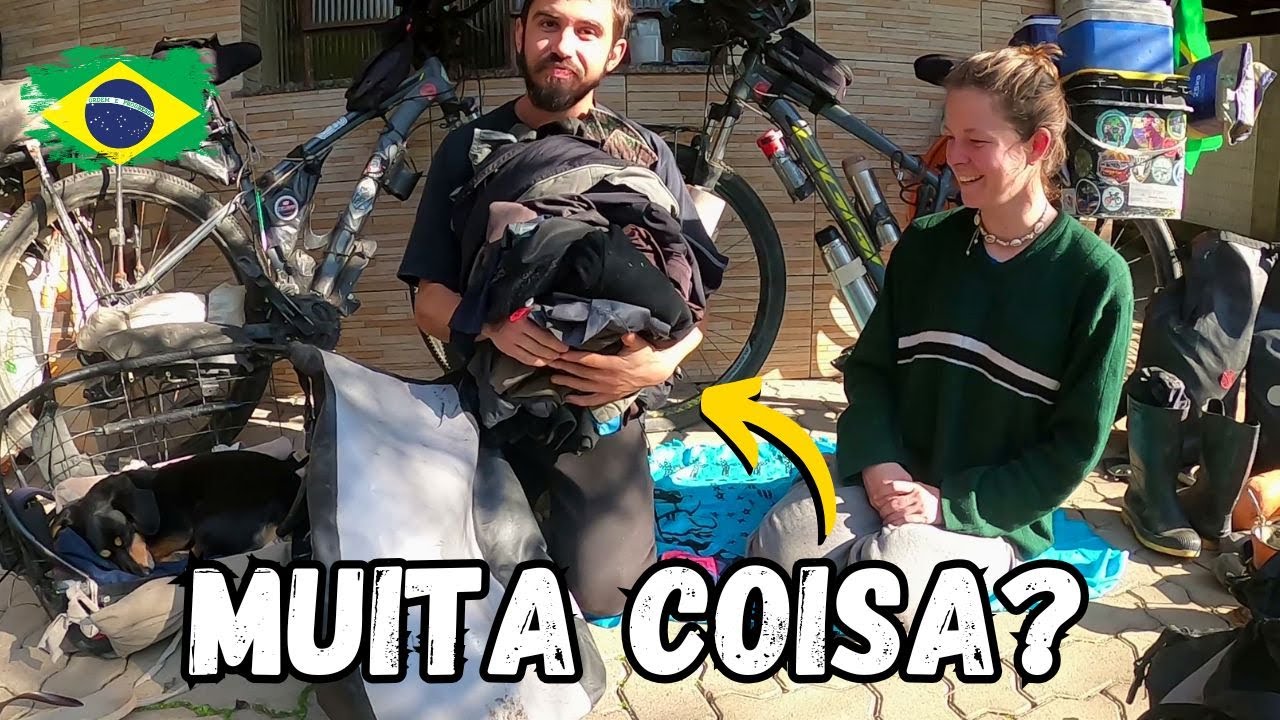 TODOS os Nossos EQUIPAMENTOS da CICLOVIAGEM (Revelado!) - Ep136