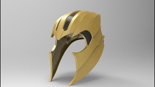 Thanos Infinity War Helmet For 3D Printing
