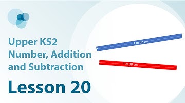 20. Apply the generalisation about how the minuend and difference change to solve problems