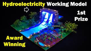 Hydroelectricity Working Model For Science Exhibition - Diy - Renewable Energy - Howtofunda