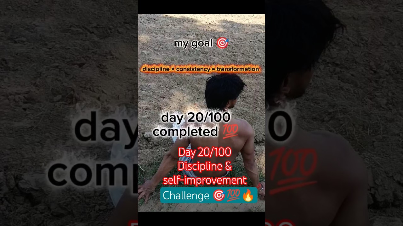 Day 20/100 | 100 Days Body Transformation Challenge 🔥💪 | FitKTS