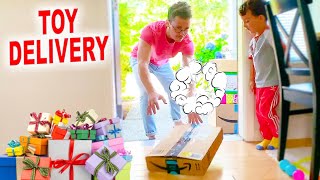 Exciting Kids Toys Delivery: A Surprise Unboxing Experience | Elias and Eugene