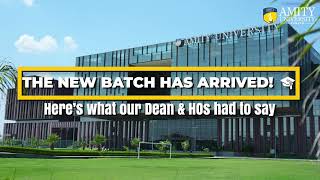Dean's Message to New Students 2026 | Amity University Punjab