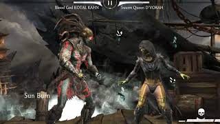 Mortal Kombat Android App - KOTAL KHAN X-Ray Attack screenshot 5