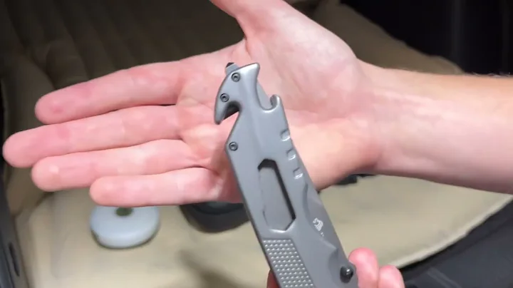 NedFoss FA48 Pocket Knife for Men, Car Camping Essentials, Pocket Knife with Multi Functions