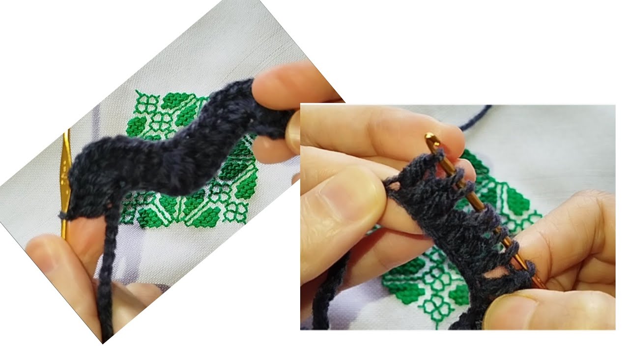 #كروشيه_نمط كروشيه سهل وأنيق 🪡🇲🇦