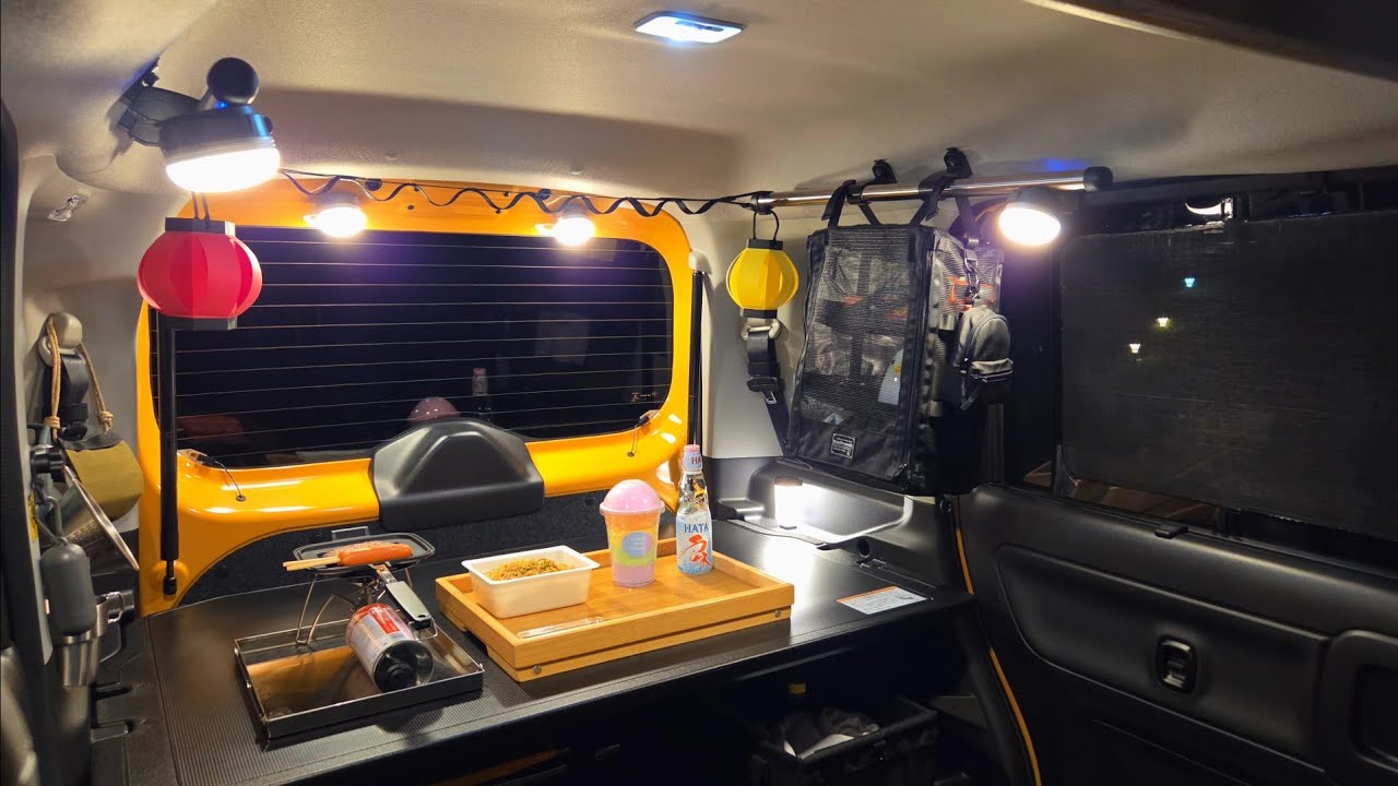 [13] Летний фестиваль в одиночку: женский СОЛО-автокемпинг на легковом автомобиле!