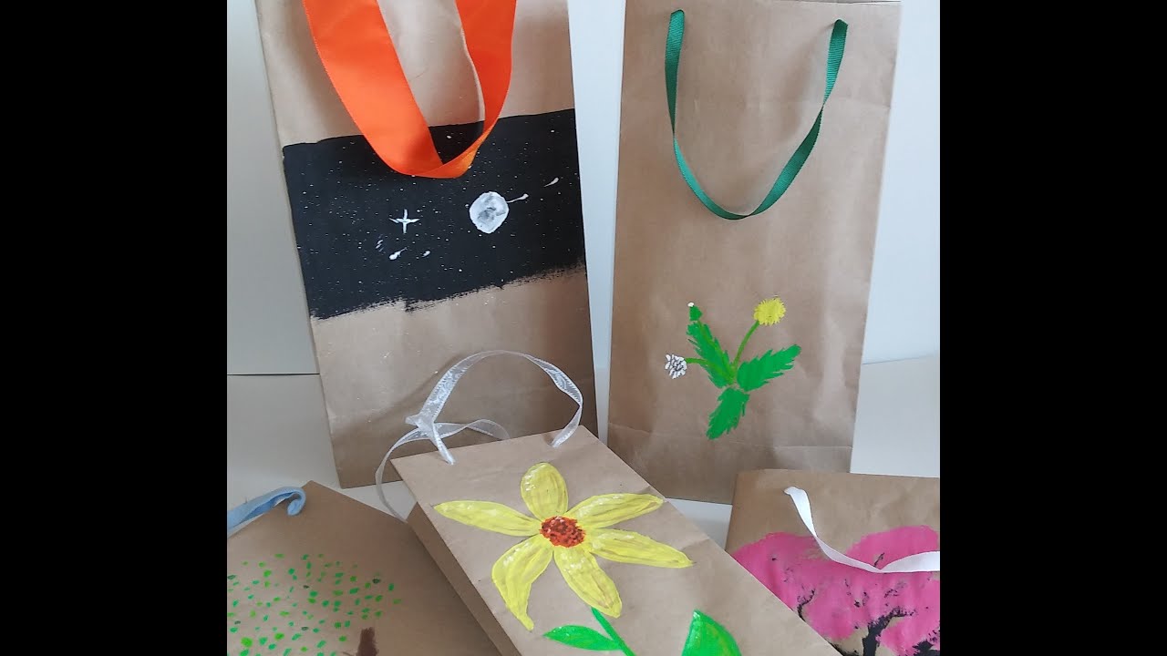 How to Make Gift Bags YouTube