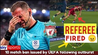 FIFA IN CHAOS! REFEREE SUSPENDED AFTER LIVERPOOL “ROBBERY” – SHOCK APOLOGY STUNS THE WORLD!