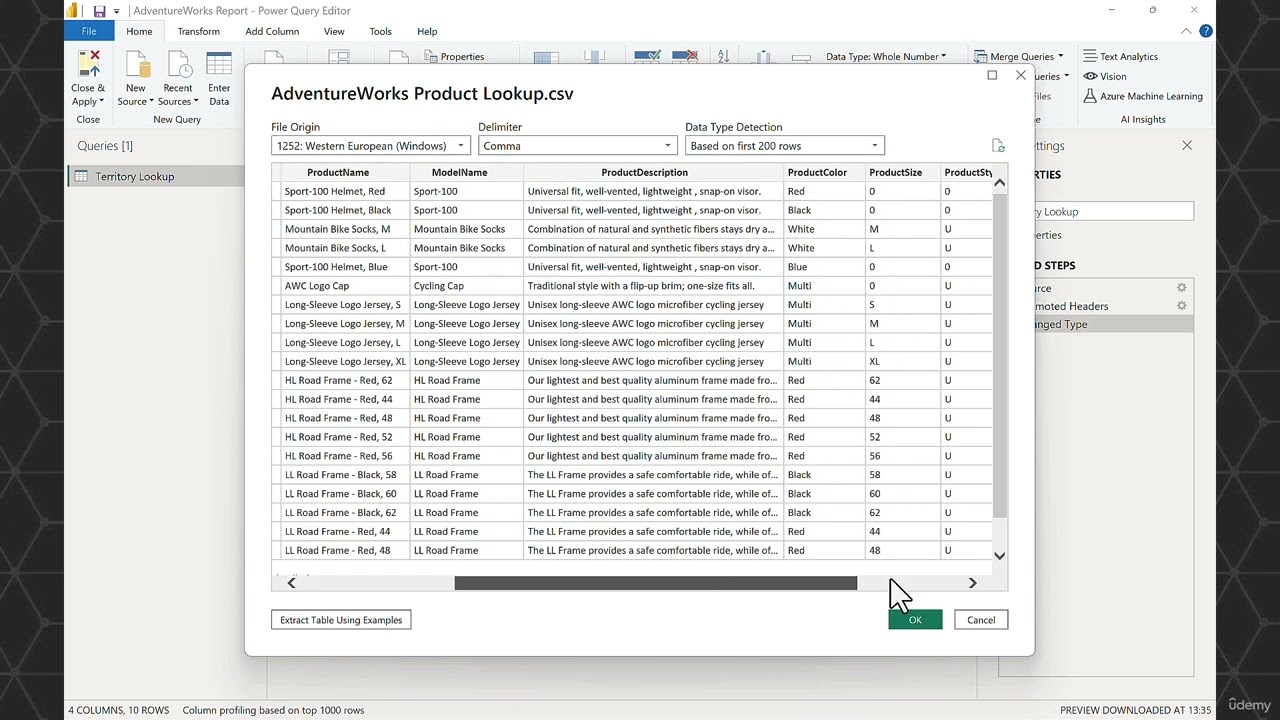 Basic Table Transformations in Power BI | Clean & Prepare Data Using Power Query
