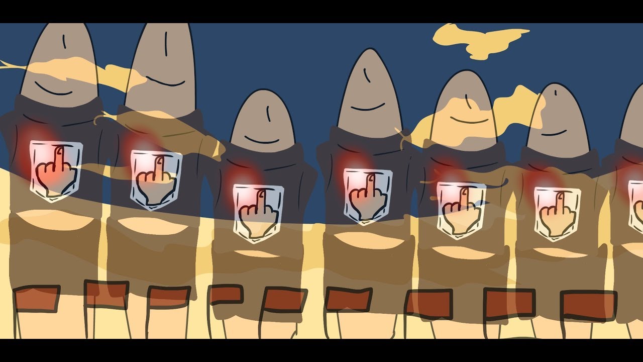 ATTACK ON TITAN SEASON 2 OPENING : PAINT VERSION