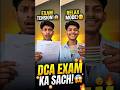 mini vlog day 6🤣DCA Exam Ka Sach! 😂📚 Tension Ke Baad Sukoon! ✨#shorts #minivlog #college #viralshort
