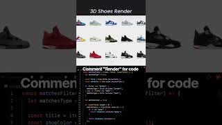 I Made a 3D Shoe Using Only HTML & CSS 🤯👟#shorts 🔥 #html 💻#css 💻#js 💻 #viral 📈