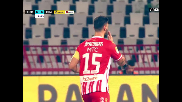 MOZZART BET SUPERLIGA SRBIJE (4. KOLO) Crvena zvezda - Spartak 3:0 / 19.08.2023.