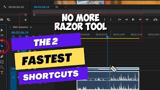 Edit 100X Faster: Shortcuts to the Razor Tool and Ripple Delete Adobe Priemere Pro