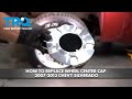 How to Replace Wheel Center Cap 2007-2013 Chevy Silverado