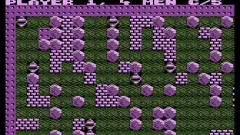 BoulderDash on Atari 800 A5-D5