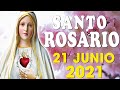 ✋SANTO ROSARIO DE HOY LUNES DE 21 DE JUNIO 2021🌷MISTERIOS GOZOSOS🌺Alabanzade Dios