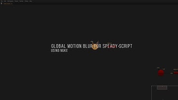 Nuke Tutorial - Global Blur using NoOp Node