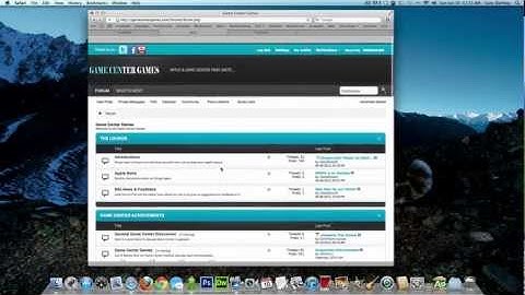 Game Center Games & Achievements Forum