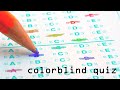 The Colorblind "Quiz"