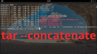 Celebrity tar --concatenate  and apt --download-only - explaining upgrade differences normal or full Wealth