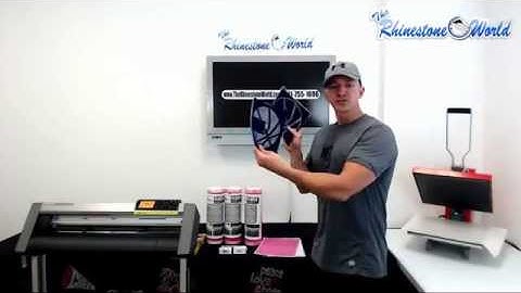 New Sticky Flock Plus Rhinestone Template Material!!! (Pre-Cut Template Giveaway WINNERS!!!)